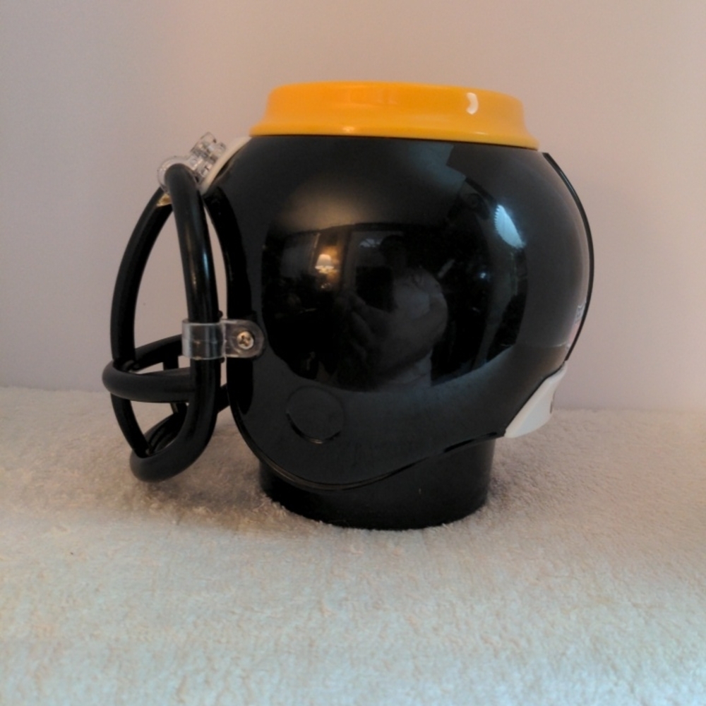 Black and Yellow Football Helmet Mug